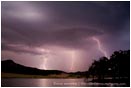 Lightning Storm At Emigrant Lake II Print Ashland, Oregon