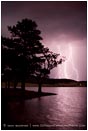 Royalty Free Stock Photo: Lightning Storm At Emigrant Lake III