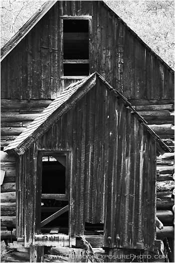 Royalty Free Stock Photo: Crystal Mill Detail