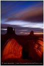 Rights Managed Stock Photo: Predawn in Monument Valley