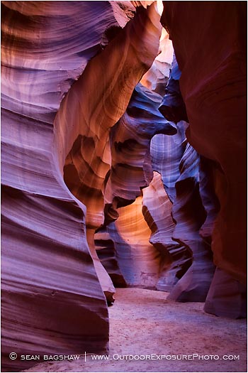 Rights Managed Stock Photo: Main Chamber of Antelope Canyon