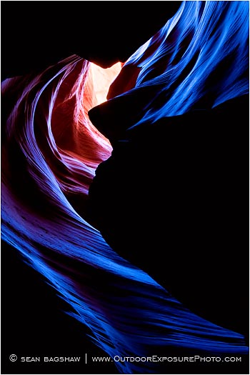 Royalty Free Stock Photo: Corkscrew in Antelope Canyon