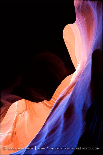 Print: Glowing Sandstone in Antelope Canyon II