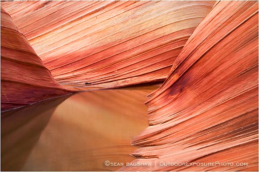 Rights Managed Stock Photo: Reflecting Pool in the Wave