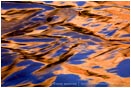 Print: Orange Cliffs Reflected in the Virgin River II