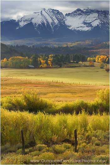 Royalty Free Stock Photo: Pastureland on the Dallas Divide