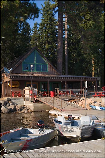 Royalty Free Stock Photo: Lake Resort 5