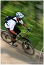 Royalty Free Stock Photo: Mountain Biker