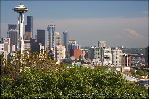Royalty Free Stock Photo: Seattle Skyline