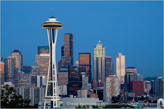 Royalty Free Stock Photo: Seattle Skyline 4