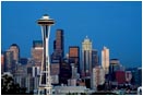Royalty Free Stock Photo: Seattle Skyline 4
