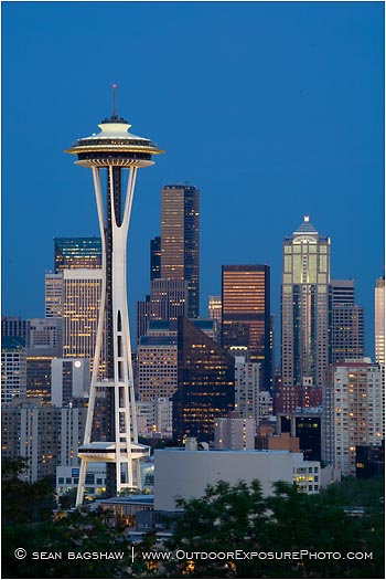 Royalty Free Stock Photo: Seattle Skyline 5