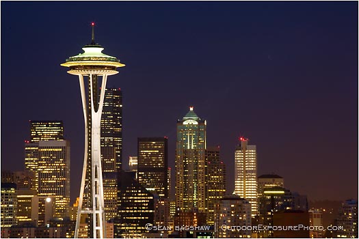 Royalty Free Stock Photo: Seattle Skyline 6