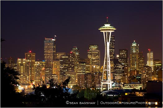 Royalty Free Stock Photo: Seattle Skyline 7