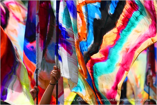 Royalty Free Stock Image: Color Flags