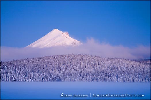 Royalty Free Stock Photo: Mt. McLoughlin 2
