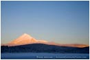 Royalty Free Stock Photo: Mt. McLoughlin and Lake of the Woods 4