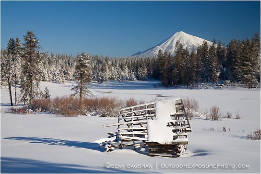 Royalty Free Stock Photo: Mt. McLoughlin 3