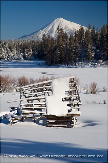 Royalty Free Stock Photo: Mt. McLoughlin 4