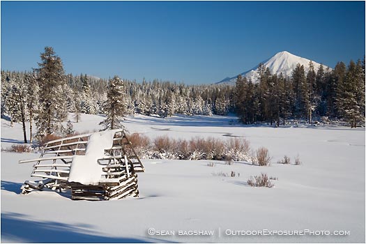 Royalty Free Stock Photo: Mt. McLoughlin 5