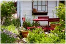 Royalty Free Stock Photo: Garden Patio 1
