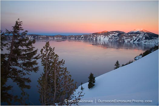 Royalty Free Stock Photo: Crater Lake 4