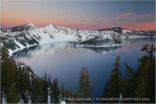 Royalty Free Stock Photo: Crater Lake 7