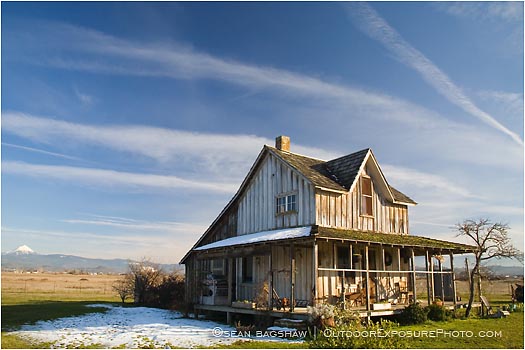 Rights Managed Stock Photo: Old Wood House