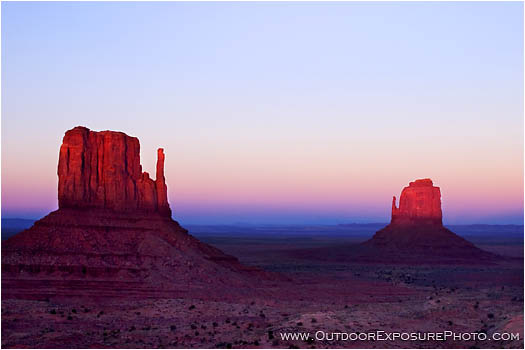 Print: Sunset on the Mittens