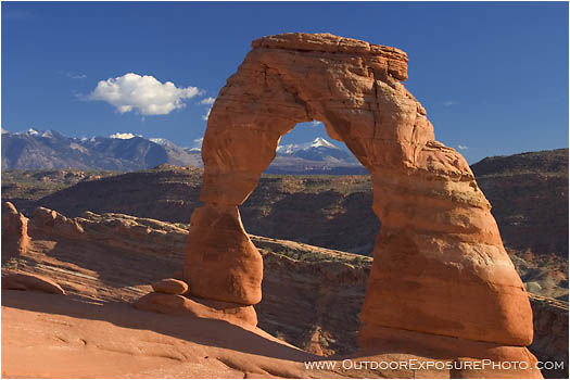 Delicate Arch Stock Image