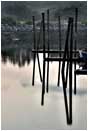 Bandon Harbor Docks Stock Image, Bandon, Oregon