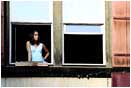 Rights Managed Stock Photo: Girl in the Window