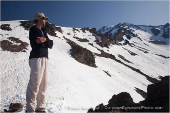 Climbing Mt. Shasta 2 Stock Image Climbing Mt. Shasta 2 Stock Image