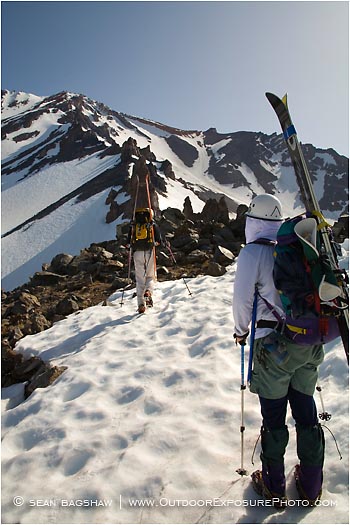 Climbing Mt. Shasta 4 Stock Image Climbing Mt. Shasta 4 Stock Image
