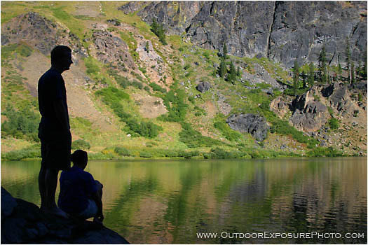 Deep Lake II Stock Image, Marble Mountains, California Deep Lake II Stock Image, Marble Mountains, California