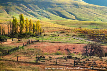 Dalles Mountain Ranch Stock Image, Columbia Gorge, Washington Dalles Mountain Ranch Stock Image, Columbia Gorge, Washington