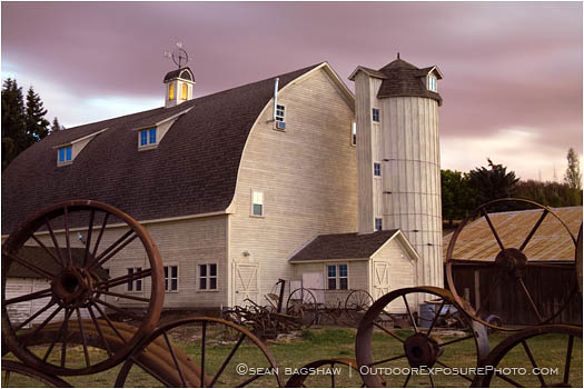 Farm at Sunset 2 Stock Image Palouse, Washington Farm at Sunset 2 Stock Image Palouse, Washington