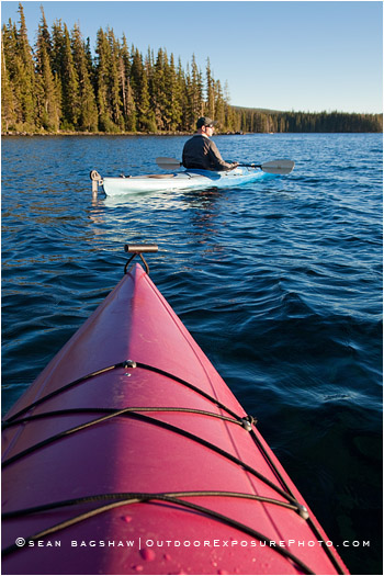Waldo Lake Kayaking 2, Oregon Waldo Lake Kayaking 2, Oregon