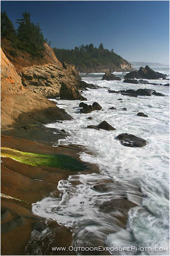 Shore Acres Stock Image, Oregon Coast Shore Acres Stock Image, Oregon Coast