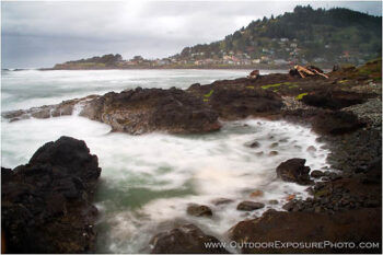 Rocky Beach At Yachats Stock Image, Oregon Coast Rocky Beach At Yachats Stock Image, Oregon Coast
