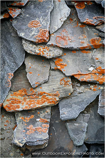 Slate Roof Tiles Stock Image, Mt. Everest Region, Nepal Slate Roof Tiles Stock Image, Mt. Everest Region, Nepal