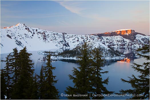 Crater Lake 3 Stock Image, Oregon Crater Lake 3 Stock Image, Oregon