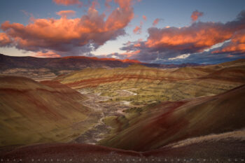 Earth Palette Print, John Day Fossil Beds National Monument, Oregon Earth Palette Print, John Day Fossil Beds National Monument, Oregon