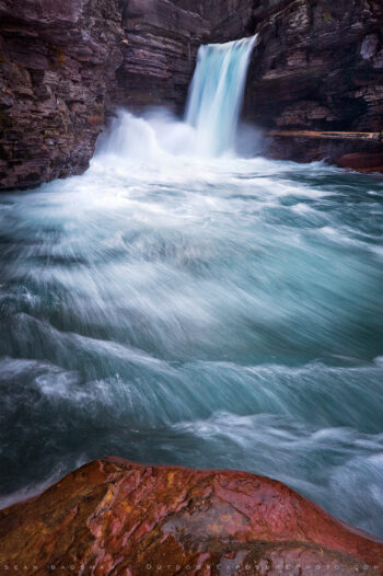 Hydrodynamics Print, Glacier National Park, Montana Hydrodynamics Print, Glacier National Park, Montana