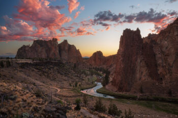 Summer Sunset at Smith Rock Print, Smith Rock State Park, Oregon Summer Sunset at Smith Rock Print, Smith Rock State Park, Oregon