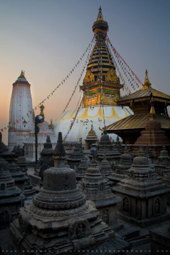 Swayambhunath Print, Kathmandu, Nepal Swayambhunath Print, Kathmandu, Nepal