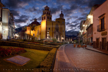 Basilica At Dawn Print, Guanajuato, Mexico Basilica At Dawn Print, Guanajuato, Mexico