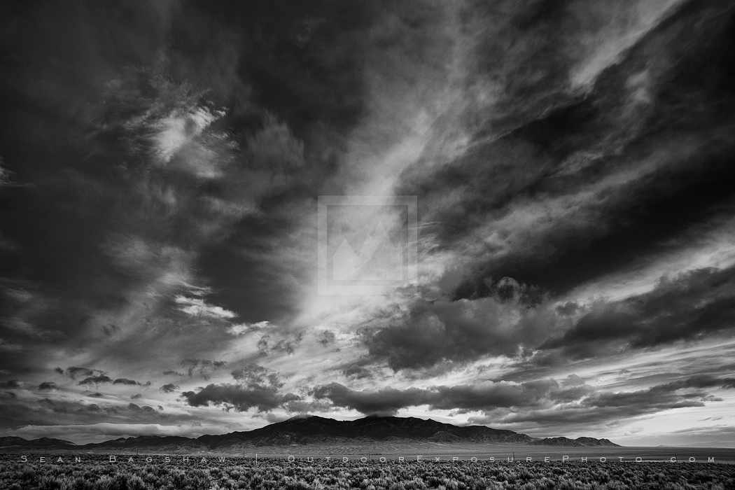 Basin Light Print, Great Basin, Nevada Basin Light Print, Great Basin, Nevada