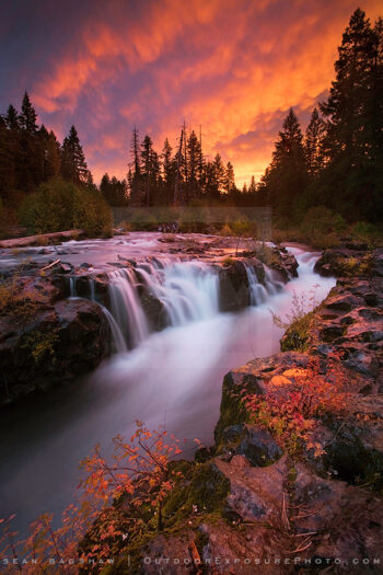 Crimson Gorge Print, The Rogue River, Oregon Crimson Gorge Print, The Rogue River, Oregon