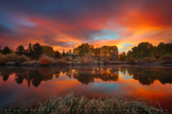 Autumn Sunrise Print, Bend Oregon Autumn Sunrise Print, Bend Oregon